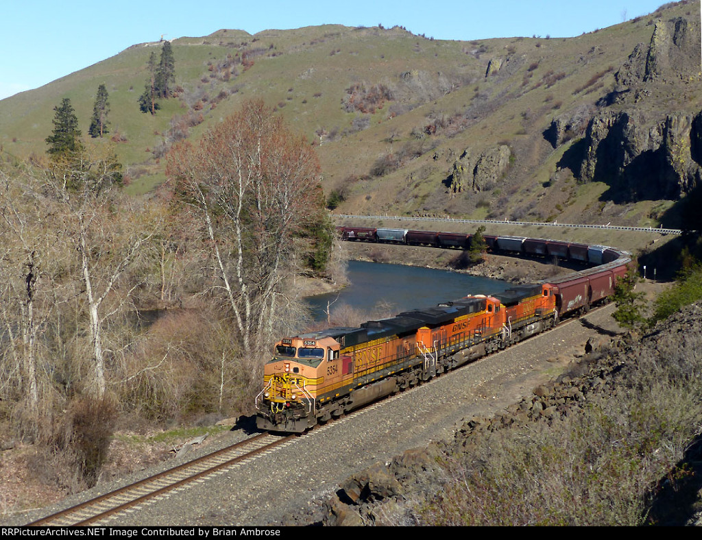 BNSF 5354 East XKALDYO